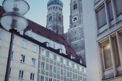 Frauenkirche & Lamp, Munich, 2024